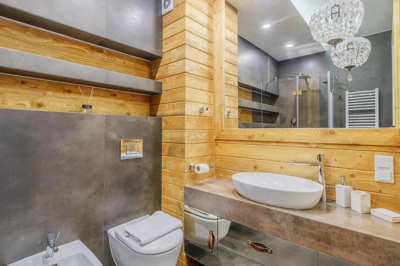 Apartamenty Pod Giewontem Gawra - Piekny Apartament Z Tarasem, Sauna I Jacuzzi W Cenie Pobytu - 5 Min Pieszo Do Krupowek Zakopane